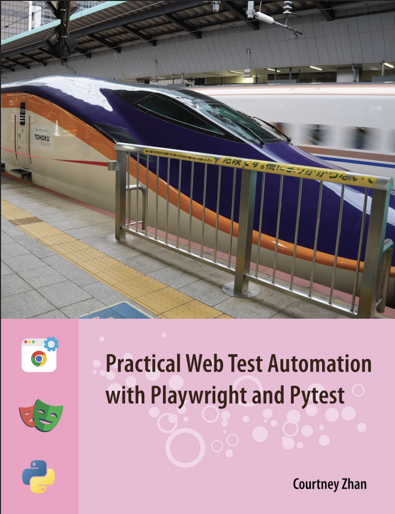 Practical Web Test Automation with Playwright and Pytest Book Cover